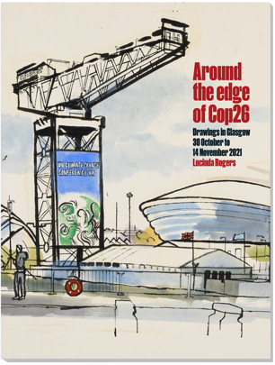 Book cover: Around the edge of Cop26