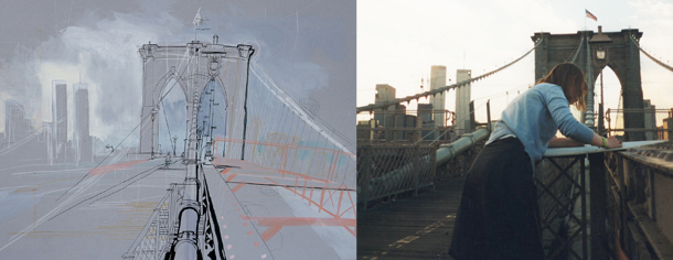 Drawing Brooklyn Bridge